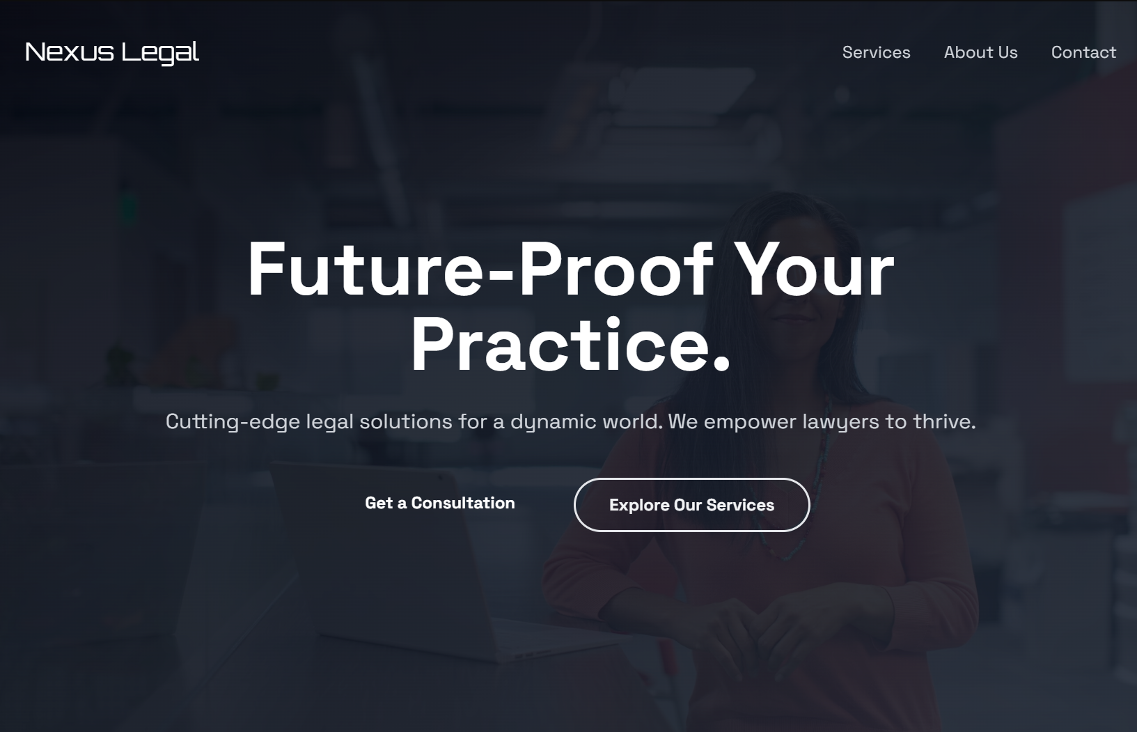 Marketing Website Example